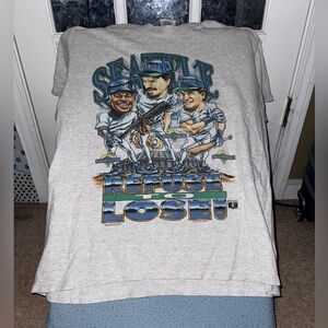 Vintage Shirt - Ken Griffey Jr. x Randy Johnson x Edgar Martinez - Men’s XL